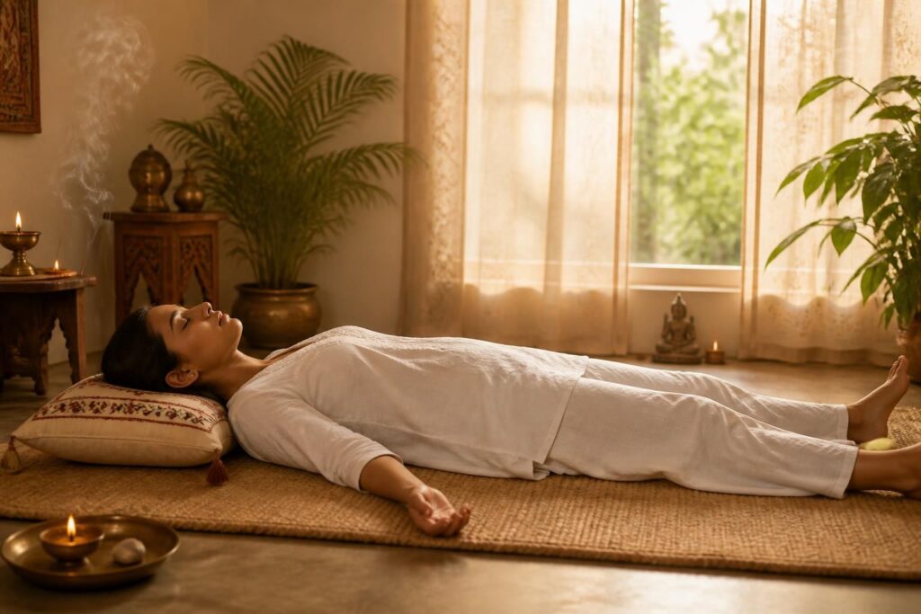 découvrez comment pratiquer le sommeil indien, une méthode de relaxation profonde pour apaiser le corps et l'esprit. guide d'introduction simple et efficace.