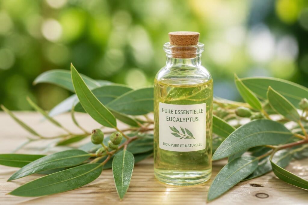 découvrez les bienfaits de l'huile essentielle d'eucalyptus, un allié aromatique naturel pour purifier l'air, soulager les voies respiratoires et revitaliser votre esprit.