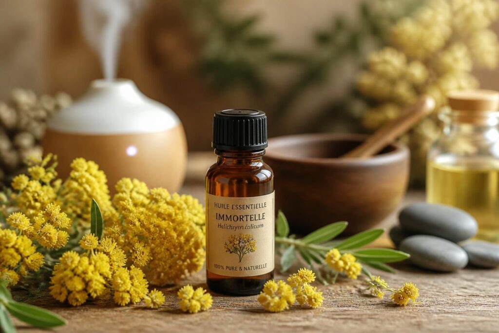 découvrez l'huile essentielle d'immortelle, un trésor aromatique aux vertus multiples pour la santé, la beauté et le bien-être au quotidien.