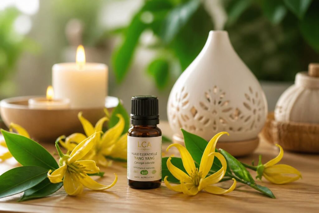 découvrez les bienfaits de l'huile essentielle de yang yang en aromathérapie bienveillante, ses vertus apaisantes et son utilisation pour le bien-être naturel.