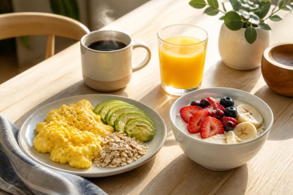 découvrez une recette simple et équilibrée de petit déjeuner protéiné pour bien démarrer votre journée avec énergie et vitalité.