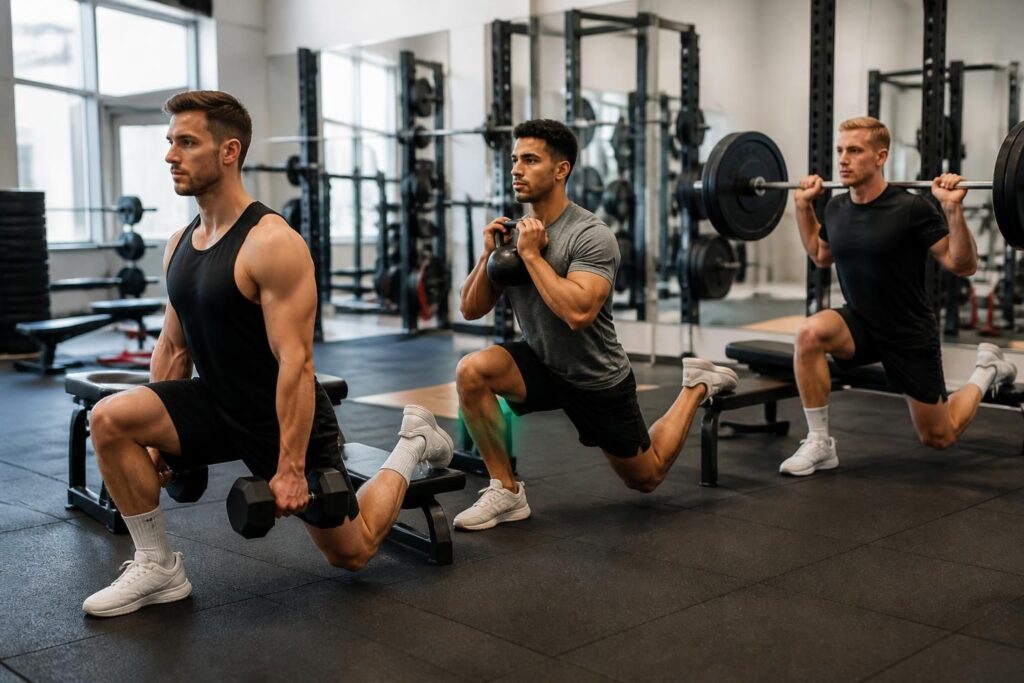 découvrez comment réaliser le squat bulgare avec haltère, kettlebell ou barre pour cibler efficacement vos muscles et atteindre vos objectifs de musculation.