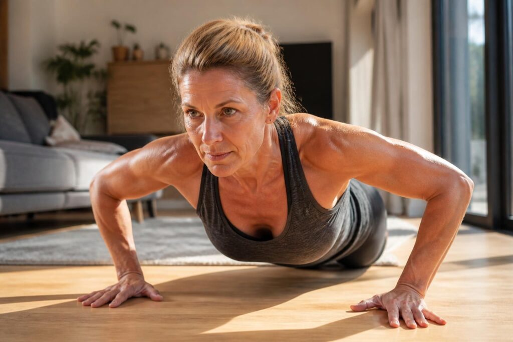 Comment muscler ses bras rapidement sans matériel et après 50 ans