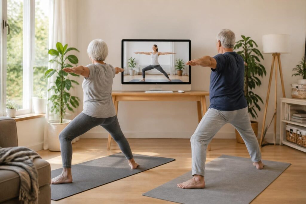 découvrez où s'inscrire pour des cours de yoga en ligne gratuits, spécialement conçus pour les débutants et les seniors. profitez d'exercices adaptés à votre rythme et améliorez votre bien-être depuis chez vous.