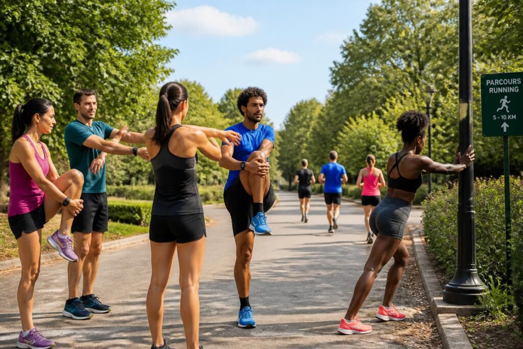 découvrez des routines d'échauffement adaptées pour la course à pied, spécialement conçues pour les débutants et ceux qui courent entre 5 et 10 km, afin de préparer efficacement votre corps et éviter les blessures.