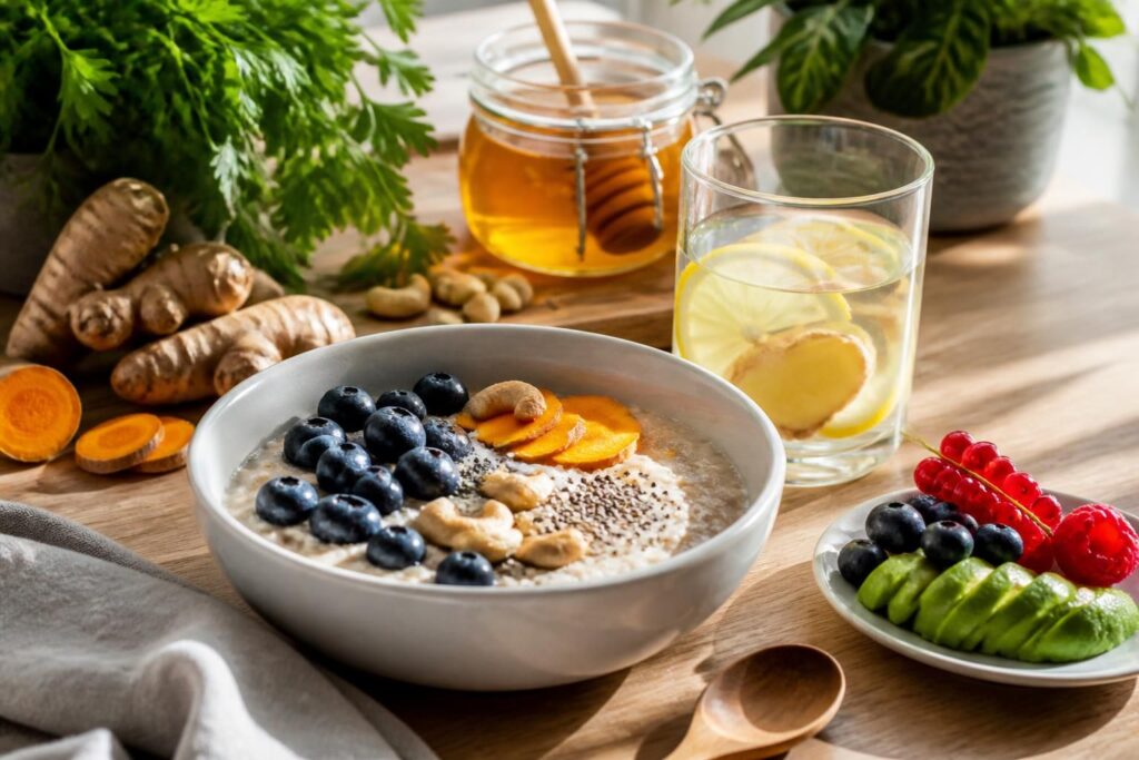 Naturopathie et alimentation : conseils pour un petit déjeuner anti-inflammatoire