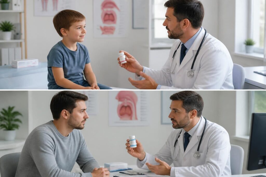découvrez le traitement de la scarlatine chez l'enfant et l'adulte, incluant la posologie recommandée et l'utilisation appropriée des antibiotiques pour une guérison rapide et efficace.